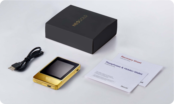 Futuristic NeoGold what's in the box